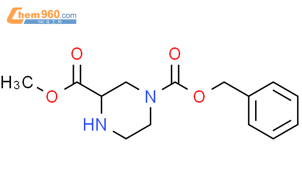 N-4-Cbz-哌嗪-2-甲酸甲酯结构式图片|129799-11-7结构式图片