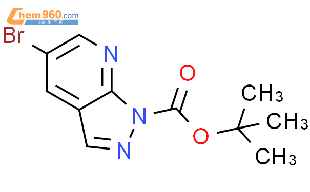 [Perfemiker]1-Boc-5-溴-1H-吡唑并[3，4-b]吡啶,95%