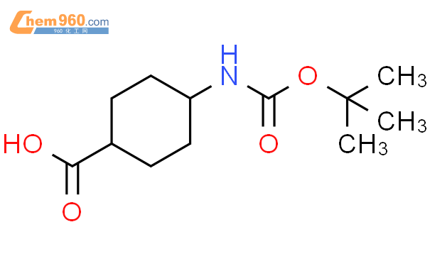 Cyclohexanecarboxylicacid, 4-[[(1,1-dimethylethoxy)carbonyl]amino]-