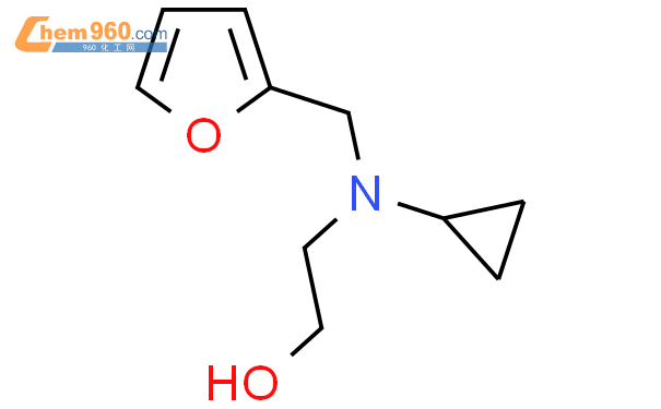 2(环丙基-呋喃-2-甲基-氨基-乙醇结构式图片|1306592-62-0结构式