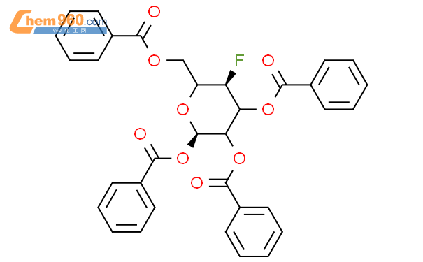 4-脱氧-4-氟-1,2,3,6-四-O-苯甲酰基-alpha-D-甘露糖