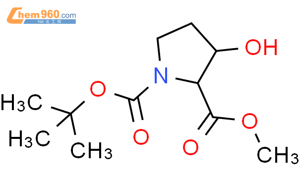 2-甲基-3-羟基吡咯烷-1,2-二羧酸-(2S,3R)-1-叔丁酯