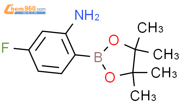 2-Amino-4-fluorobenzeneboronic acid pinacol ester