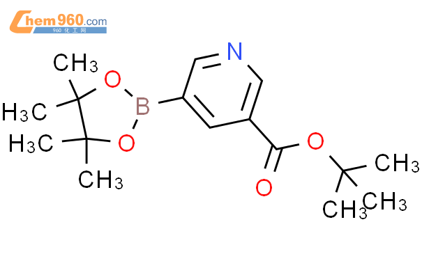 5-(4,4,5,5-四甲基-1,3,2-二氧杂环戊硼烷-2-基)烟酸叔丁酯
