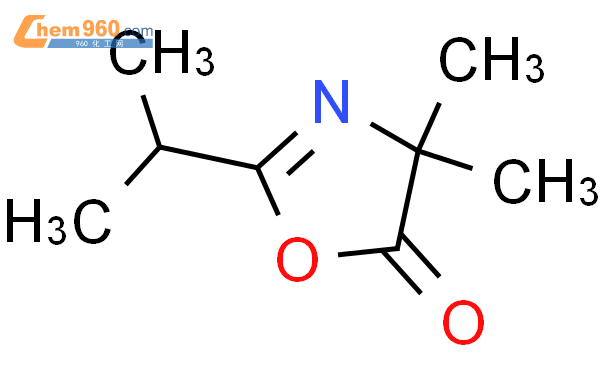 (9ci)-4,4-二甲基-2-(1-甲基乙基)-5(4H)-噁唑酮