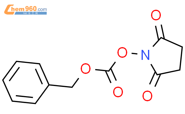 苯甲氧羰酰琥珀酰亚胺结构式图片|13139-17-8结构式图片