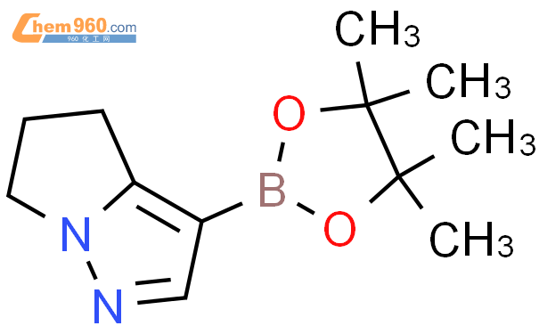3-(4,4,5,5-四甲基-1,3,2-二氧杂硼杂环戊烷-2-基)-5,6-二氢-4H-吡咯并(1,2-b)吡唑