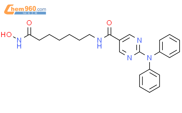 rocilinostat (acy-1215) 抑制劑結構式圖片