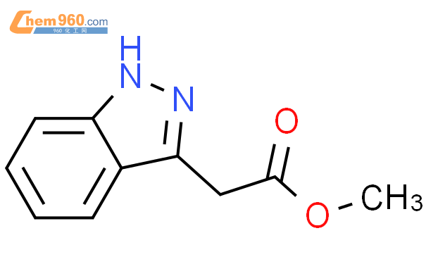 甲基 2-(1H-吲唑-3-基)乙酸酯结构式图片|131666-74-5结构式图片