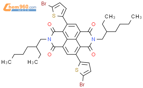 4,9-双(5-溴噻吩-2-基)-2,7-双(2-乙基己基)苯并[lmn][3,8]菲咯啉-1,3,6,8(2H,7H)-四酮