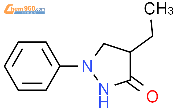 4-ethyl-1-phenylpyrazolidin-3-one