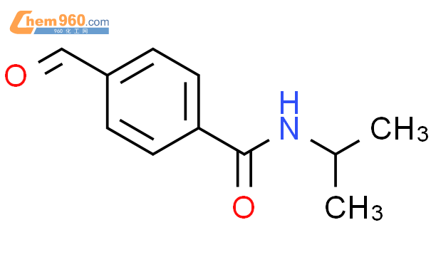 4-甲酰基-N-异丙基苯甲酰胺结构式图片|13255-50-0结构式图片