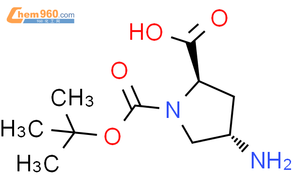 (2R,4S)-1-BOC-4-氨基-吡咯烷-2-羧酸