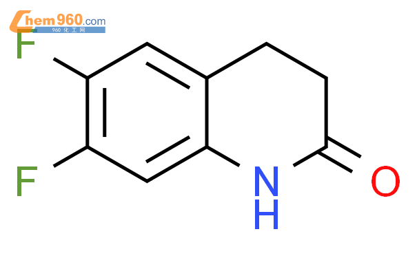 132669-27-3,6,7-difluoro-3,4-dihydro-1H-quinolin-2-one化学式、结构式、分子式、mol ...