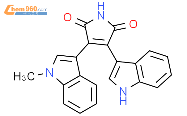 3-(1H-indol-3-yl)-4-(1-methylindol-3-yl)pyrrole-2,5-dione