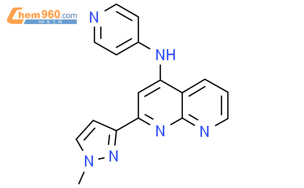 Methyl H Pyrazol Yl N Pyridin Yl Naphthyridin Aminecas