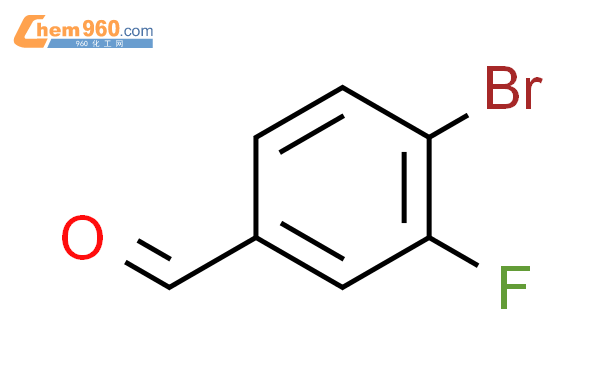 4-溴-3-氟苯甲醛结构式图片|133059-43-5结构式图片