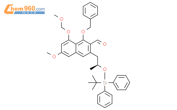 133363 17 4 S 1 Benzyloxy 3 2 Tert Butyldiphenylsilyl Oxy Propyl 6 Methoxy 8