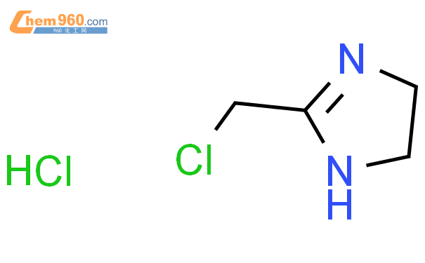 2-氯甲基咪唑啉盐酸盐结构式图片|13338-49-3结构式图片