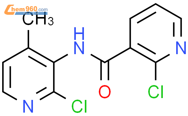 2-氯-N-(2-氯-4-甲基吡啶-3-基)烟酰胺