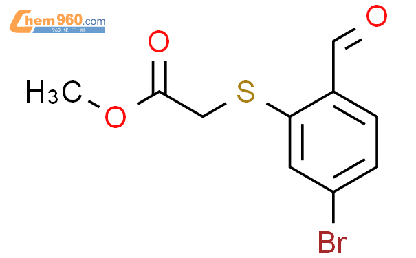 Methyl Bromo Formylphenyl Thio Acetate