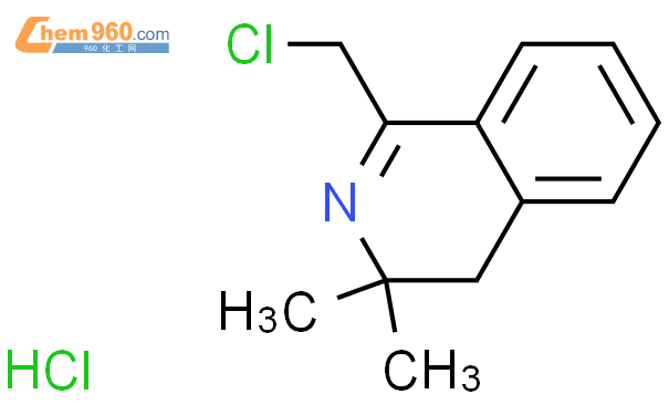 1-(chloromethyl)-3,3-dimethyl-4H-isoquinoline,hydrochloride