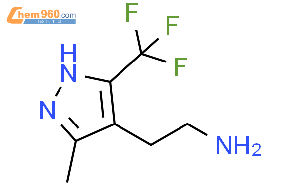 1346270 19 6 2 5 Methyl 3 Trifluoromethyl 1h Pyrazol 4 Yl Ethan 1