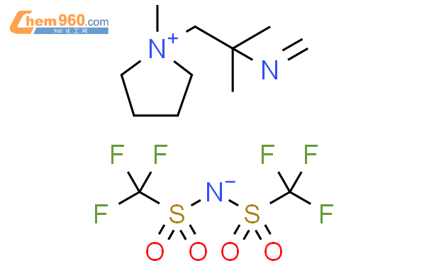 N-methyl-N-(2-aldimino-2-methyl-propyl)-pyrrolidinium bis(trifluoromethylsulfonimide)