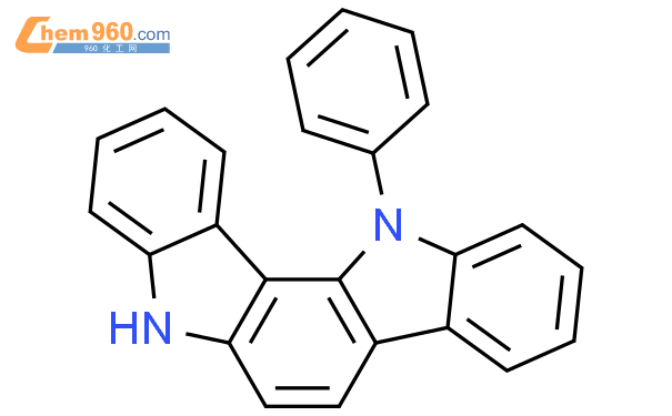 5,12-二氢-12-苯基吲哚并[3,2-c]咔唑