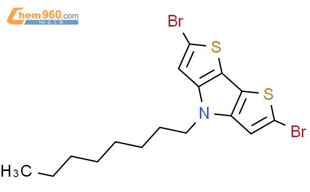 2,6-二溴-4-正辛基二噻吩并[3,2-B;2',3'-D]吡咯