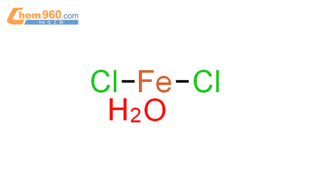 氯化亚铁四水合物结构式图片|13478-10-9结构式图片
