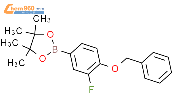 4-Benzyloxy-3-fluorobenzeneboronic acid pinacol ester