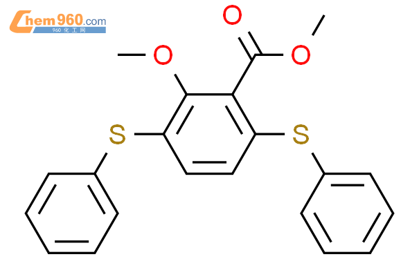 methyl 2 methoxy 3 6 bis phenylthio benzoateCAS号1353055 83 0 960化工网