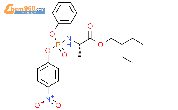 N-[(S)-(4-硝基苯氧基)苯氧磷酰基]-L-丙氨酸2-乙基丁酯(硝基侧链)