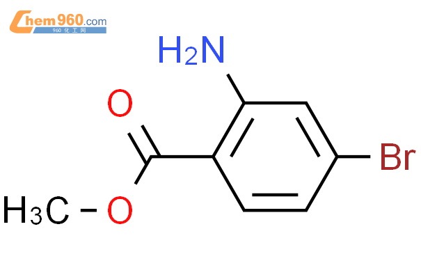 2-氨基-4-溴苯甲酸甲酯结构式图片|135484-83-2结构式图片