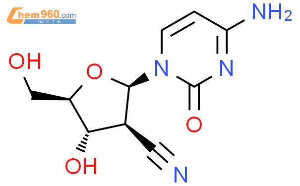 4-氨基-1-(2-氰基-2-脱氧-BETA-D-呋喃阿拉伯糖基)-2(1H)-嘧啶酮