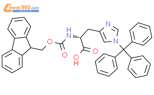 N-芴甲氧羰基-N'-三苯甲基-D-组氨酸