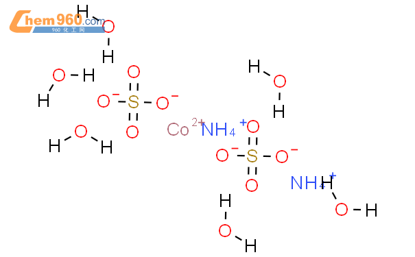硫酸铵钴结构式图片