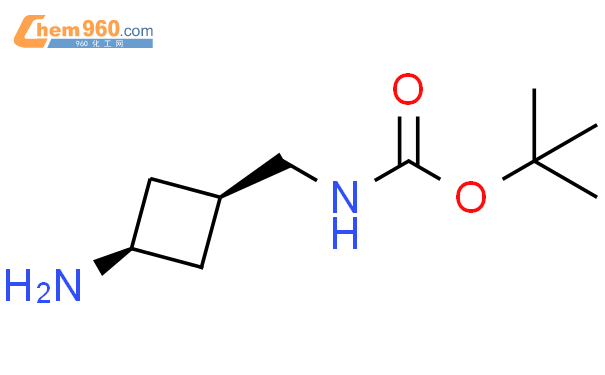 cis-3-(Boc-aminomethyl)cyclobutylamine结构式图片|1363381-81-0结构式图片