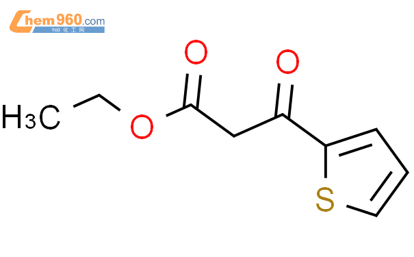 3-氧-3-(2-噻吩)-丙酸乙酯结构式图片|13669-10-8结构式图片