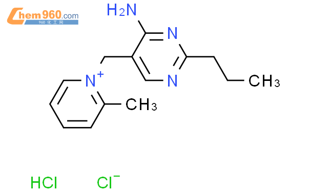 盐酸氨丙啉结构式图片|137-88-2结构式图片