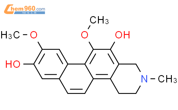 37707 95 2 8 9 dimethoxy 2 methyl 3 4 dihydro 1h benzo h isoquinoline hydrochlorideCAS号 37707 95