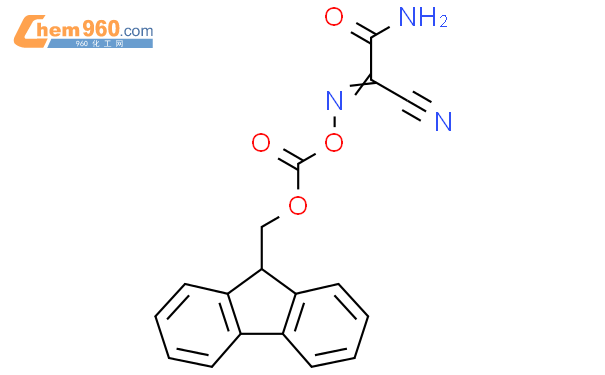 N-(((9H-fluoren-9-yl)methoxy)carbonyloxy)-2-amino-2-oxoacetimidoyl cyanide