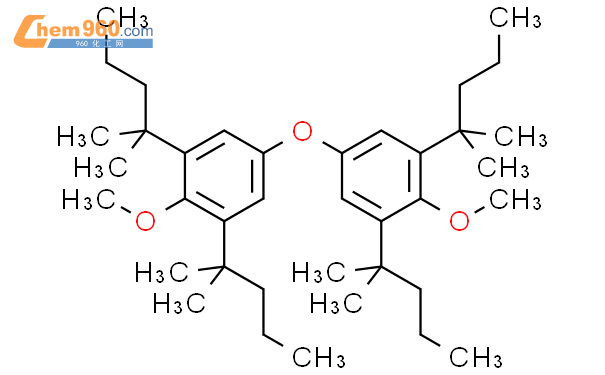 137143-34-1,Benzene, 1,1'-oxybis[3,5-di-tert-hexyl-4-methoxy-化学式、结构式、分子 ...