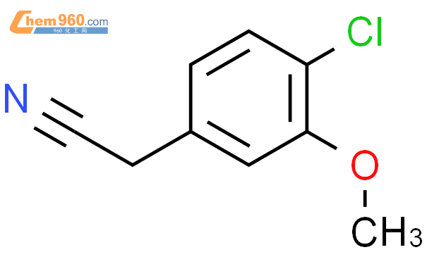 2-(4-氯-3-甲氧基苯基)乙腈结构式图片|13726-21-1结构式图片
