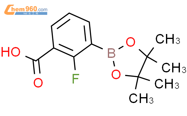 3-羧基-2-氟苯硼酸频那醇酯