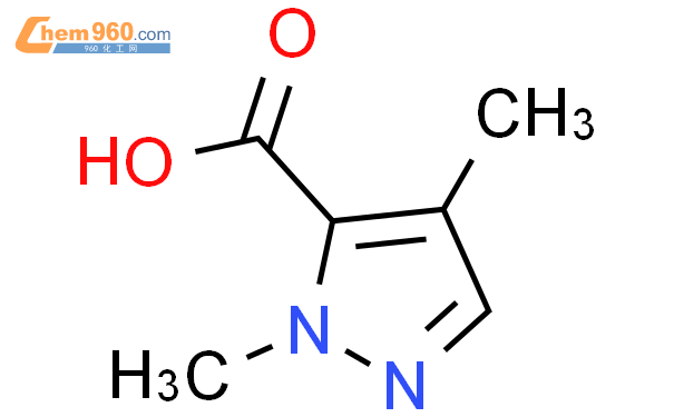 1,4-二甲基-1H-吡唑-5-羧酸	2,4-DiMethyl-2H-pyrazole-3-carboxylic acid