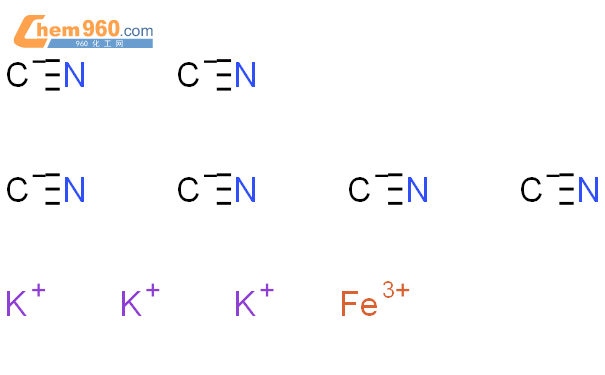 铁氰化钾结构式图片|13746-66-2结构式图片
