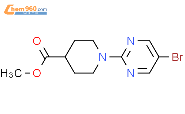 1375065 01 2 Methyl 1 2 Bromopyrimidin 5 Yl Piperidine 4