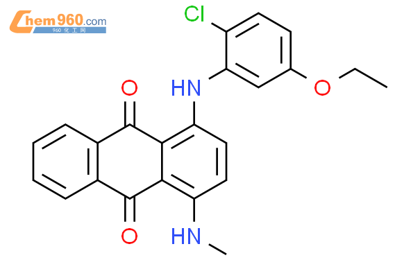 138007 27 9 9 10 Anthracenedione 1 2 Chloro 5 Ethoxyphenyl Amino 4